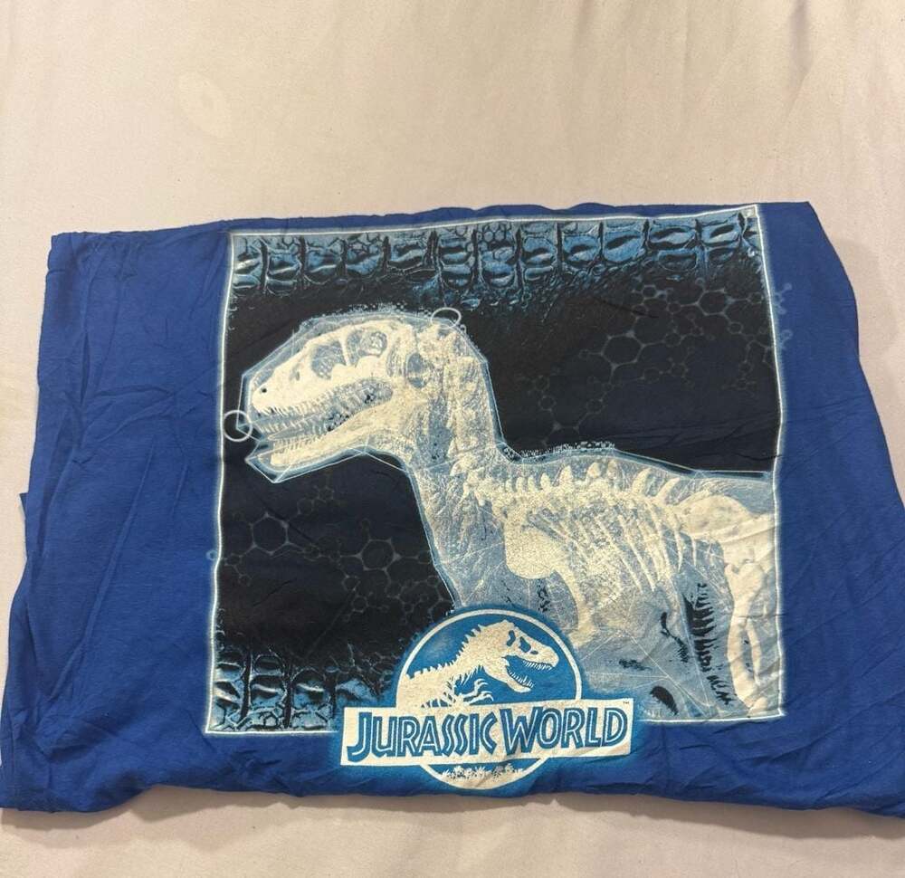 Kids Jurassic World Dinosaur Skeleton X-Ray Graphic xl T-Shirt